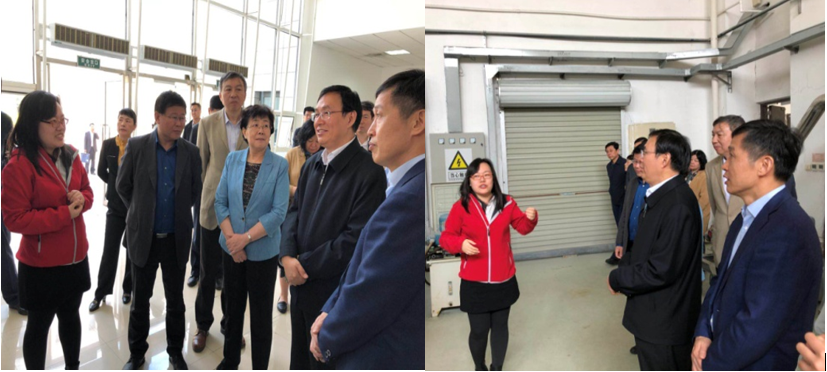 Tianjin leaders' visit